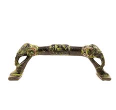 Black Bronze Tiger Design Door Handle