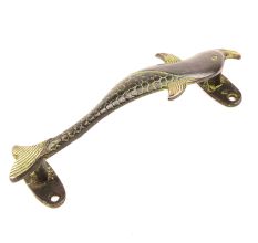Black Bronze Dolphin Shaped Door Handle