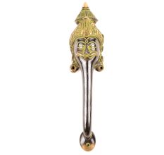 Brass Black Man with Long Neck Door Handle