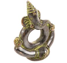 Indian Small Bronze Ganesha Statue