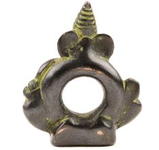 Indian Small Bronze Ganesha Statue