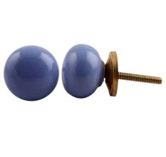 Slate Blue Knob Small