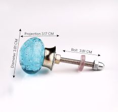 Light Blue Bubble Cabinet Knobs