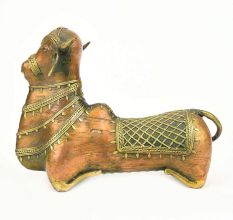 Brass Dhokra Nandi Bull ( Nandi Bull )