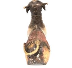 Sitting Bull Handmade Dhokra Art in Brass