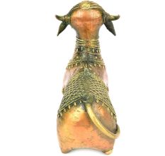 Brass Nandi Bull Statue Vahana of Shiva