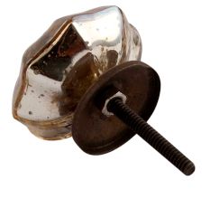 Antique Golden Glass Knob