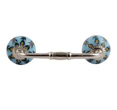 Green Grass Ceramic Bridge Handle