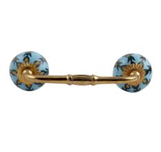 Green Grass Ceramic Bridge Handle