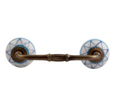 Border Ceramic Bridge Handle