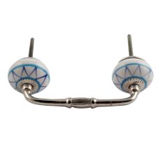 Border Ceramic Bridge Handle