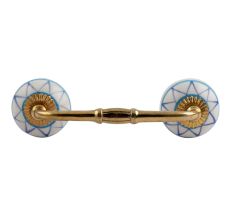 Border Ceramic Bridge Handle
