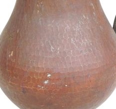 Vintage Solid Pure Copper Engraved Water Jug
