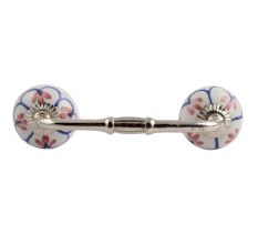 Red Season Ceramic Bridge Handle