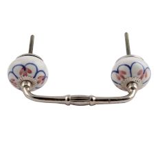 Red Season Ceramic Bridge Handle