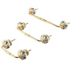 Caramel Ceramic Bridge Handle