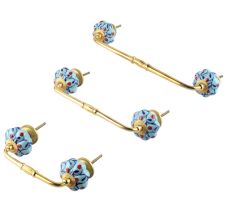 Very Berry Ceramic Bridge Handle