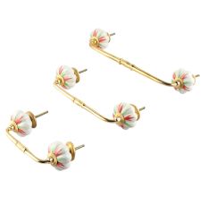Watsonia Ceramic Bridge Handle