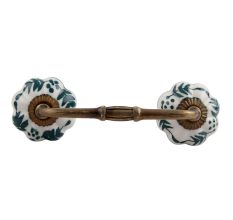 Lemon Grass Ceramic Bridge Handle