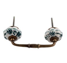 Lemon Grass Ceramic Bridge Handle