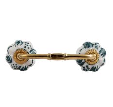 Lemon Grass Ceramic Bridge Handle