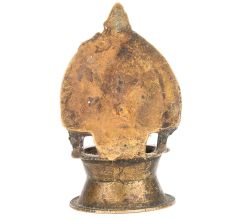Hindu Laxmi Lamp Traditional Indian Ethnic Ritual Bronze Rare