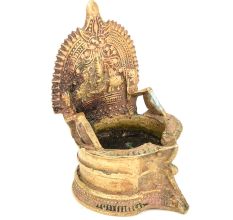 Traditional Bronze Kerala Oil Lamp