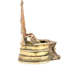 Bronze Lakshmi Villaku Puja Lamp
