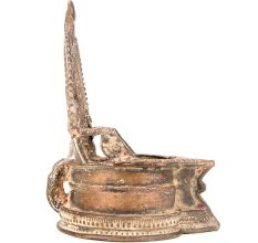 Hindu Goddess Lakshmi Lamp Temple Oil Lamp Diya