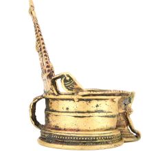 Handmade Brass Lakshmi Oil Lamp