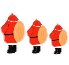 Christmas Tree Hanging Decoration Green Santa Clauses In Three Sizes Online