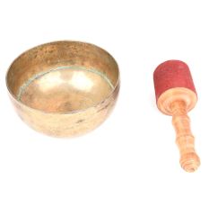 Meditation Yoga Singing Bowl : Musical Instruments With AÂ Wooden Striker