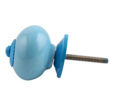 Sky Blue Turquoise Fitting Ceramic Knob