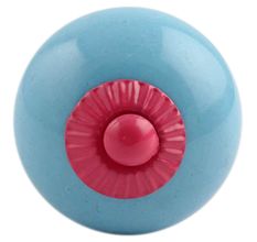 Sky Blue Pink Fitting Ceramic Knob