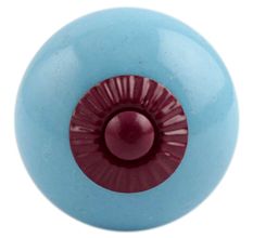 Sky Blue Purple Fitting Ceramic Knob