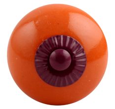 Solid Orange Purple Fitting Ceramic Knob
