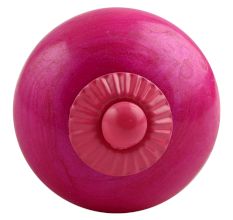 Neon Pink Ceramic Knob Pink Fitting