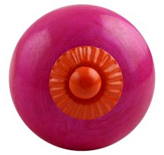 Neon Pink Orange Fitting Ceramic Knob