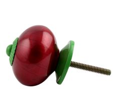Neon Cherry Green Fitting Round Ceramic Knob