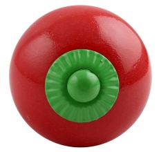 Solid Red Green Fitting Ceramic Knob