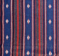 Cotton Handmade Durrie/Carpet 218 x 102 Inches approx