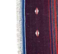 Cotton Handmade Durrie/Carpet 218 x 102 Inches approx