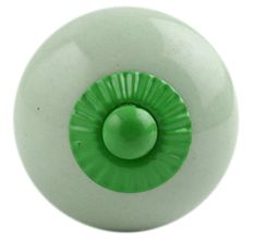 Solid Light Green Fitting Ceramic Knob