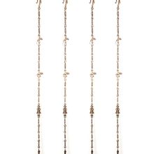 Brass Porch Swing Metal Chain Set For Zula (Set Of 4 Piece)