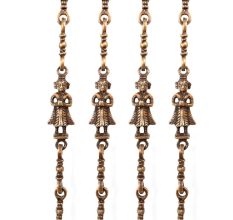 Brass Porch Swing Metal Chain Set For Zula (Set Of 4 Piece)