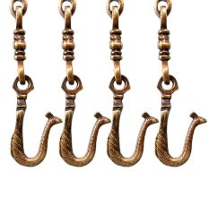Brass Porch Swing Metal Chain Set For Zula (Set Of 4 Piece)