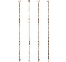 Swing Chain Set Of Brass Metal With Statue Link (Set Of 4 Piece)