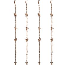 Swing Chain With Animal Figure Brass Metal Made (Set Of 4 Piece)