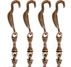 Swing Chain With Animal Figure Brass Metal Made (Set Of 4 Piece)