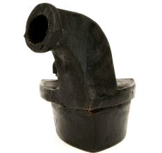 Charcoal Chimney Iron with Latch and Wooden Handle
